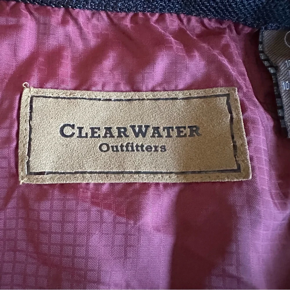 Clearwater Outfitters Mens M Ripstop Nylon Windbreaker Jacket Outdoors Hiking